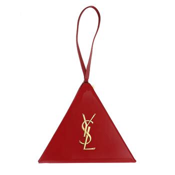 ysl pyramid bag red|Saint Laurent Ladies Red Pyramid Box Bag in Patent Leather.